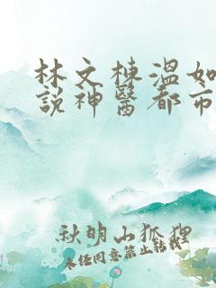 林文栋温如玉小说神医都市纵横