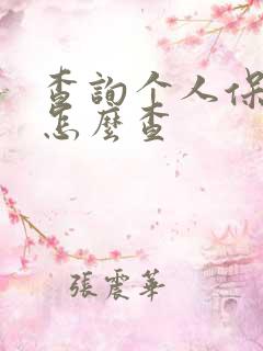 查询个人保安证怎么查