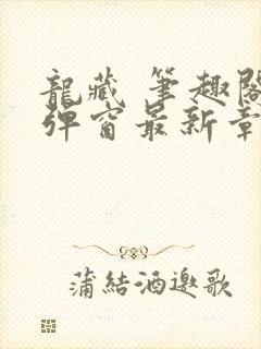 龙藏 笔趣阁无弹窗最新章节