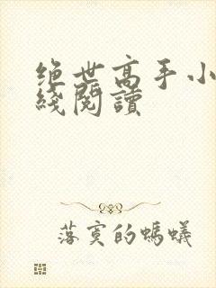 绝世高手小说在线阅读