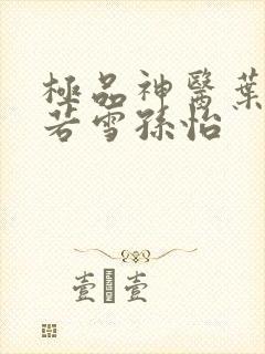 极品神医叶辰夏若雪孙怡