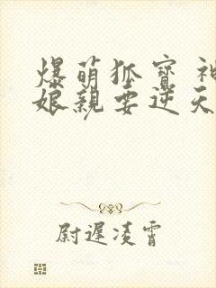 爆萌狐宝 神医娘亲要逆天