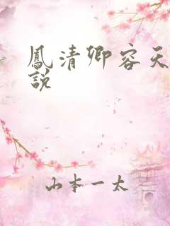 凤清卿容天凌小说
