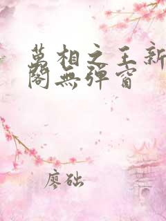 万相之王新笔趣阁无弹窗