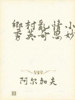 乡村乱情小说胡秀英奇思妙想