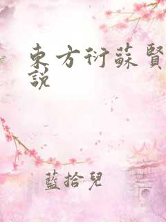 东方衍苏贤儿小说