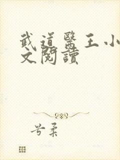 武道医王小说全文阅读