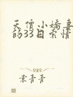 天价小娇妻总裁的33日索情