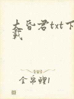 大昏君txt下载