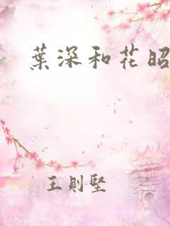 叶深和花昭