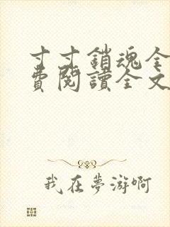 寸寸销魂全文免费阅读全文 小说
