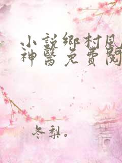 小说乡村风流小神医免费阅读全文