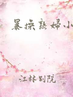 暴操熟妇小说
