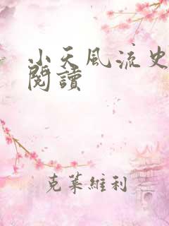 小天风流史免费阅读