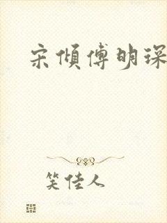 宋倾傅明琛小说