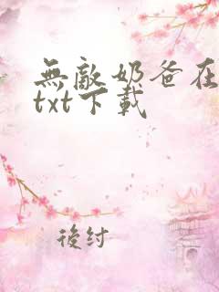 无敌奶爸在都市txt下载