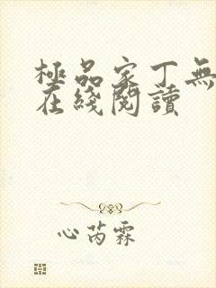 极品家丁无删减在线阅读
