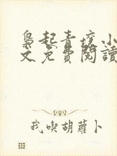 枭起青壤小说全文免费阅读全文