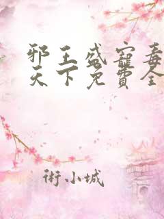 邪王盛宠毒妃倾天下免费全文阅读