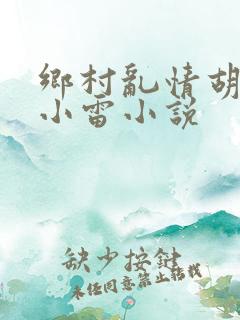 乡村乱情胡秀英小雷小说