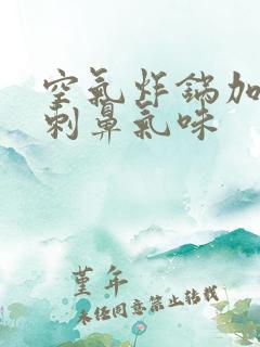 空气炸锅加热有刺鼻气味