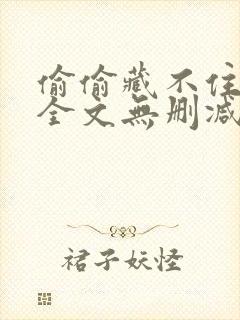 偷偷藏不住小说全文无删减免费阅读