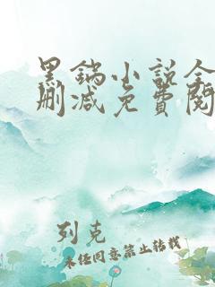 黑锅小说全文无删减免费阅读