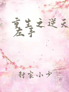 重生之逆天狂少 左手