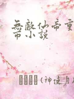 无敌仙帝重生都市小说