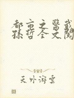 都市之医武风流孙哲全文阅读