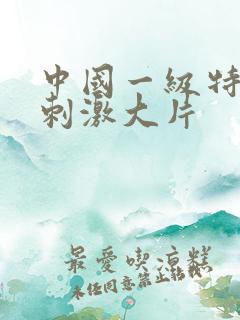 中国一级特黄特刺激大片