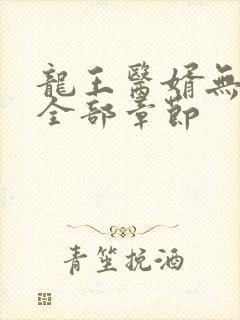 龙王医婿无删减全部章节