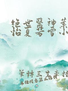 绝世医神叶辰孙怡夏若雪小说