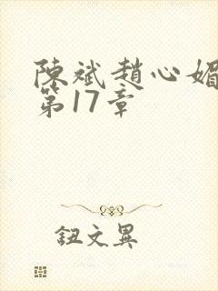 陈斌赵心媚小说第17章