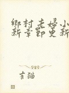 乡村老妇小说最新章节更新