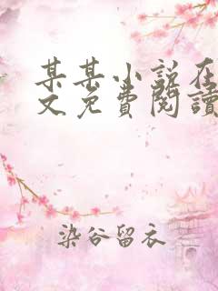 某某小说在线全文免费阅读