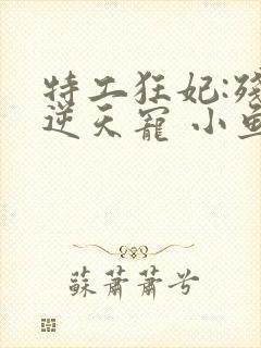 特工狂妃:残王逆天宠 小鱼大心