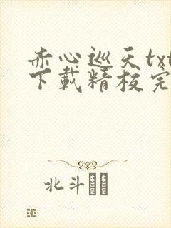 赤心巡天txt下载精校完整版