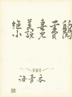 绝美妻子的秘密小说免费阅读