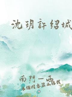 沈玥许绍城