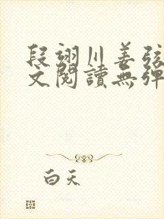 段翊川姜弦歌全文阅读无弹窗笔趣阁