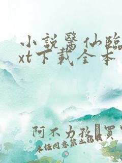 小说医仙临都txt下载全本