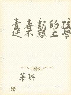 青春期的孩子叛逆不想上学怎么去引导
