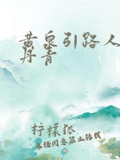 黄泉引路人 碎丹青