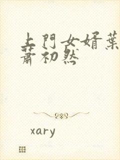 上门女婿叶辰8萧初然