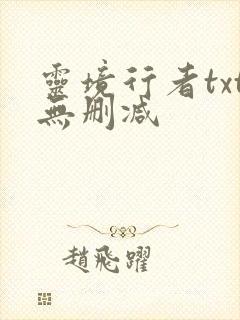 灵境行者txt无删减