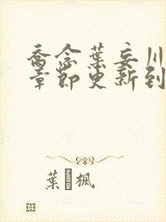乔念叶妄川最新章节更新到哪里了