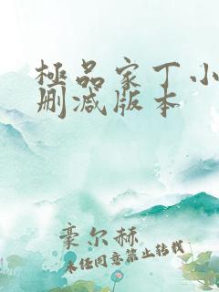 极品家丁小说无删减版本