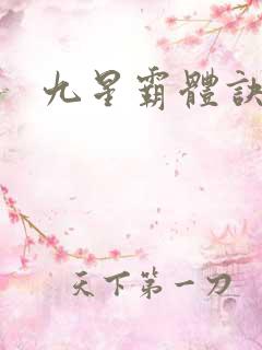 九星霸体诀境界
