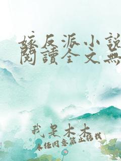 嫁反派小说免费阅读全文无弹窗
